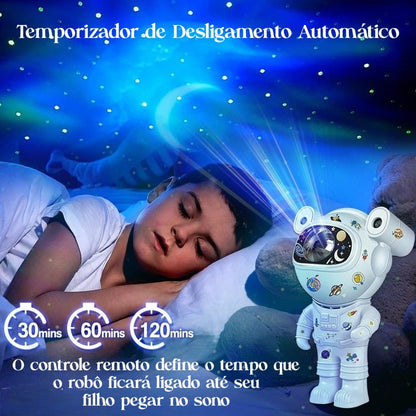 Luminária Astronauta Com Controle Remoto